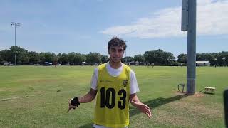 PSC Pro Soccer Tryout Players Review Emad Nasif Orlando 2022 [upl. by Gloriana533]