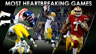 Top 10 Most Heartbreaking Packers Games [upl. by Steffane70]