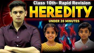 Heredity and Evolution in 20 Minutes🔥 Class 10th  Rapid Revision  Prashant Kirad [upl. by Ettevey]