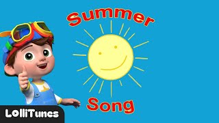 Beach Song  Lollitunes Nursery Rhymes amp Kids Songs  Part 2 [upl. by Lise]