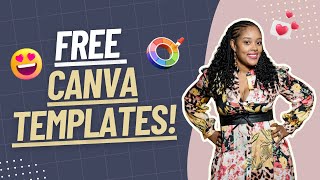 How to Find and Download Canva Templates for Free [upl. by Waite]