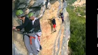 via ferrata des Jardins de Marqueyssac [upl. by Bow]