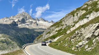 Switzerland trip St Moritz to Lauterbrunnen via Furka pass [upl. by Nirrac90]