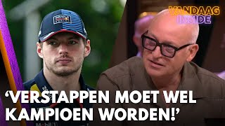 René over Max Verstappen Hij moet wel wereldkampioen worden  VANDAAG INSIDE [upl. by Semajwerdna]