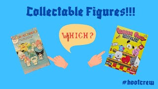 Which one will I get Opening Blind Box Collectable Figures hootcrew thenightowl sanrio bt21 [upl. by Paule]