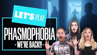 Lets Play Phasmophobia  THE TENACIOUS TRIO IS BACK Phasmophobia PC Multiplayer Gameplay Update [upl. by Ole]