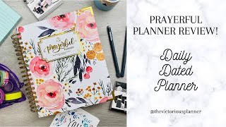 Prayerful Planner REVIEW  Detailed Look at the Daily Dated Prayerful Planner [upl. by Saixela206]