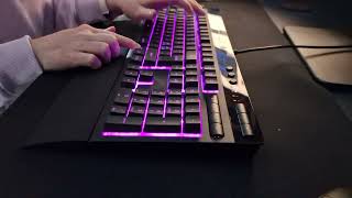 How to change color on Corsair K55 RGB pro gaming keyboard [upl. by Eisseb]