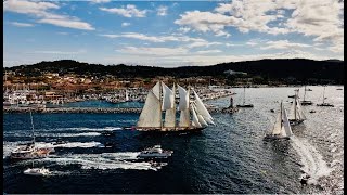 Les voiles des StTropez 2024 avec Jane Birkin [upl. by Ynohtnaeoj974]