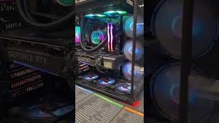 RGB fans with rtx pcbuild pcgamingsetup gamingpc rtx rgb [upl. by Loriner]