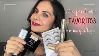 Mis PRODUCTOS FAVORITOS de MAQUILLAJE [upl. by Atsirhcal]