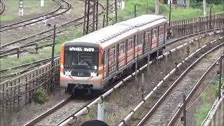 2022 June in Armenia YerevanThe Yerevan Metro EMU81 717 renewaled アルメニア エレバン地下鉄 81717更新車 [upl. by Netram]