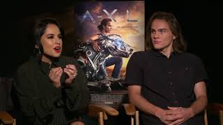 Becky G and Alex Neustaedter Talk About AXL [upl. by Cita267]