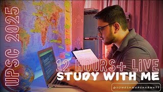 LIVEStudy with me pomodoro 9015RainSoundDay68NEET SSC UPSC JEE CA [upl. by Aetnuahs114]