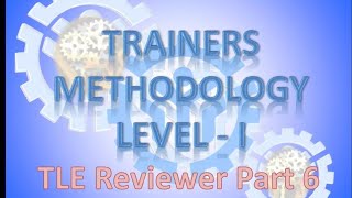 Trainers Methodology 1 Review Part 6 [upl. by Ihcekn]