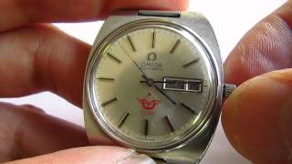 Omega Seamaster Turkish Railway Wristwatch Automatic Caliber Automatic 1022 [upl. by Uaerraj]