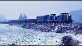 Abbauzug Bogen OstSteinburg am 11121987 [upl. by Odrautse]