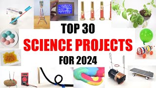 Top 30 Science Project Ideas for 2024 [upl. by Ahsonek453]