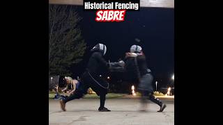 Rapier VS Sabre HEMA Flying False Edge Cut lol [upl. by Gibbs770]