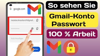 So sehen Sie das GmailIDPasswort auf dem Handy Neu 2024 [upl. by Ilenay]