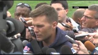 Tom Brady on Hernandez Its a Very Sad Thing [upl. by Ahtimat]