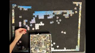 1000 Piece Puzzle Fall – Terry Redlin  Timelapse [upl. by Annayek]