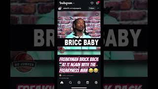 FREAKYMAN Brick 🧱 brick baby said Gucci man got some good  crazy [upl. by Ailat]