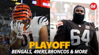 quotPlayoff Hopes for Teams on the Bubble Bengals 49ers Colts Broncos amp More  Football 301quot [upl. by Hsivat]