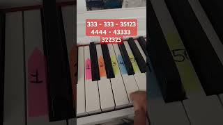 Jingle Bells – Easy Piano Tutorial for Beginners shorts piano christmas pianotutorial [upl. by Ahs629]