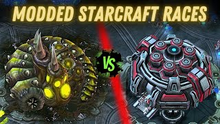 StarCraft 2 in an Alternate Universe Three New Races The Scion Custom Races Mod [upl. by Jankell]