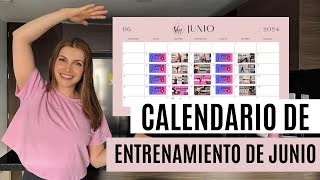 CALENDARIO DE ENTRENAMIENTO DE JUNIO 2024 [upl. by Leonor545]