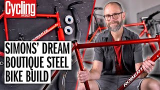 Classic Steel Road Bike Restomod  Simon Smythes Stunning 2001 Chas Roberts Dream Build [upl. by Nollie]