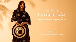 Introducing ‘Monsoon Sky’  Resort Wear  Womenswear  TieDye  Sustainable Fashion  Okhai [upl. by Annerb79]