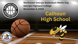 NWGA Basketball Media Day Calhoun High School [upl. by Modesty]