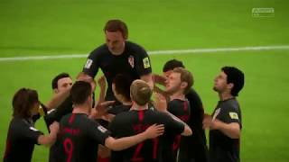 Croatias Road To The World Cup Final ft Drago Ćosić FIFA 18 REMAKE [upl. by Sylas677]