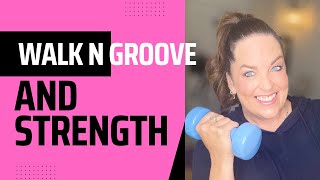 Walk N Groove AND Strength  With Paula  Low Impact [upl. by Enined564]