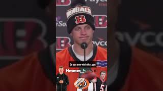 Bengals Joe Burrow Stoic on Repeated NFL Trade Deadline Questions [upl. by Attirehs]