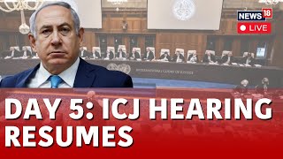 ICJ Hearing LIVE Day 5  ICJ On Israel Palestine Conflict LIVE Updates  PM Netanyahu News  N18L [upl. by Thais]