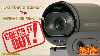 Emeet  4K Webcam Review [upl. by Elleda970]