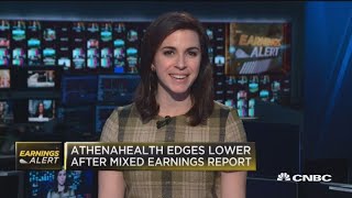 AthenaHealth misses revenue estimates [upl. by Oilerua10]