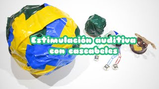 Actividades de estimulación auditiva con cascabeles [upl. by Anuqahs]