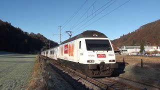 Re 465 004 quotTrubschachenquot mit Kambly Express in Schachen LU [upl. by Clarisse1]