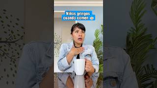 Niños gringos vs latinos 🍜🩴 shorts humor tiktokvideo latina comedia funny fyp [upl. by Malachy635]