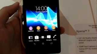 Kurzes HandsOn Sony Xperia T [upl. by Nuahsyt218]