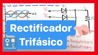 ✅RECTIFICADOR TRIFÁSICO teoría  BIEN EXPLICADO💯 Curso ELECTRÓNICA De POTENCIA [upl. by Nadual]