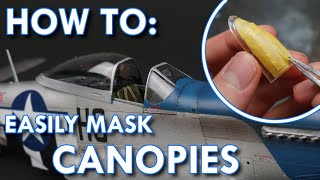 3 Easy and Effective ways to mask Aircraft Canopies  Quick Tutorial [upl. by Letnuahs78]