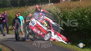 OMLOOP VAN VLANDEREN 2013 CRASH VERSLUIS FIESTA WRC hd [upl. by Dodson574]