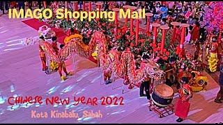 Lion amp Dragon Dance Performance Imago Shopping Mall Chinese New Year 2022 [upl. by Herman]