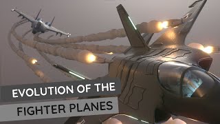 Evolution of the Fighter Planes  Mitsi Studio [upl. by Hsirt]