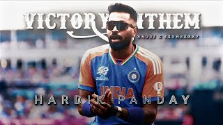 Victory Anthem  Khushi x Lashcarry Hardik Pandya Edit  Kung Fu Pandya  Hardik Pandya status [upl. by Itoyj]